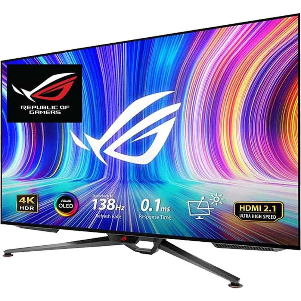 ASUS ROG Swift OLED PG42UQ 41.5 Inch 4K OLED Gaming Monitor : Asus