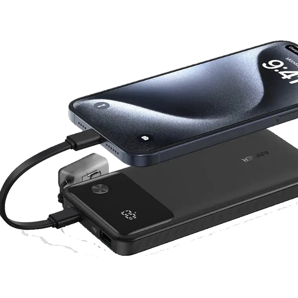 Anker 10000mAh 22.5W Power Bank - Black - A1388H11 : Anker