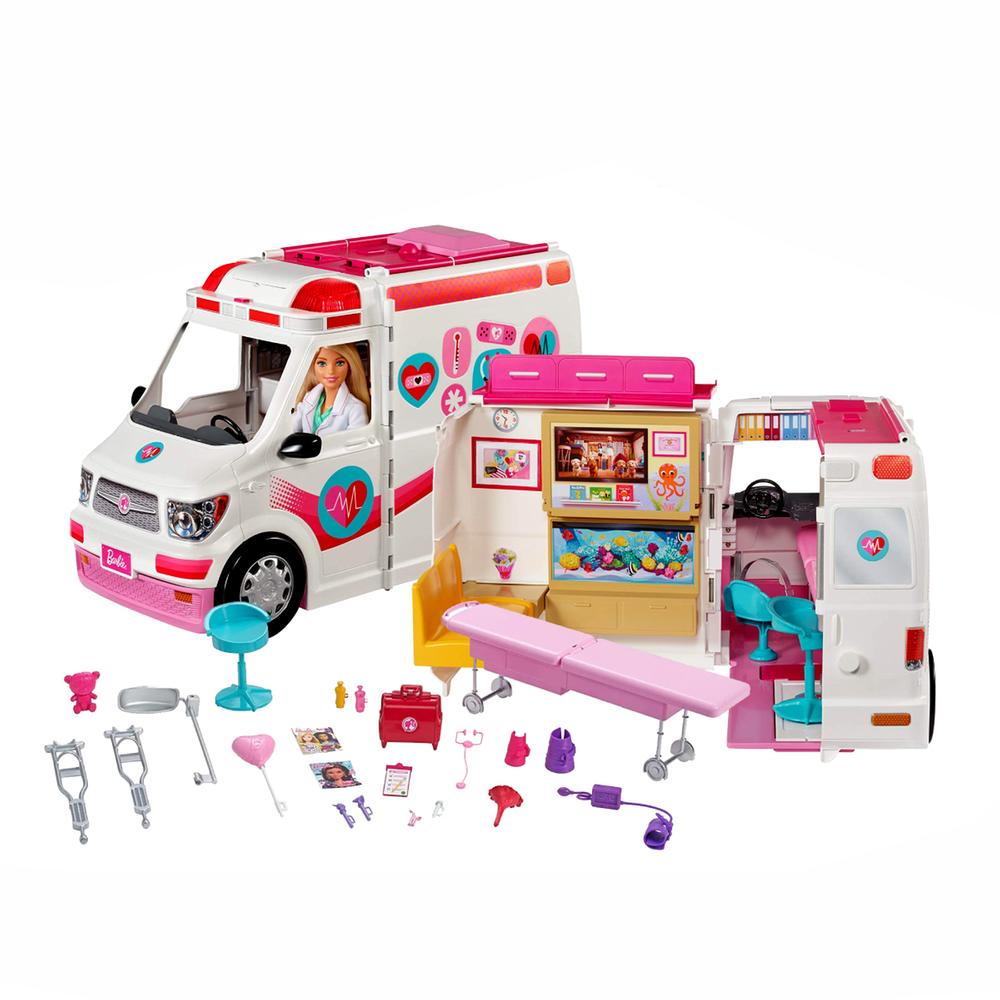 Barbie Ambulance Toy Barbie Clinic Care Van Barbie Care Clinic
