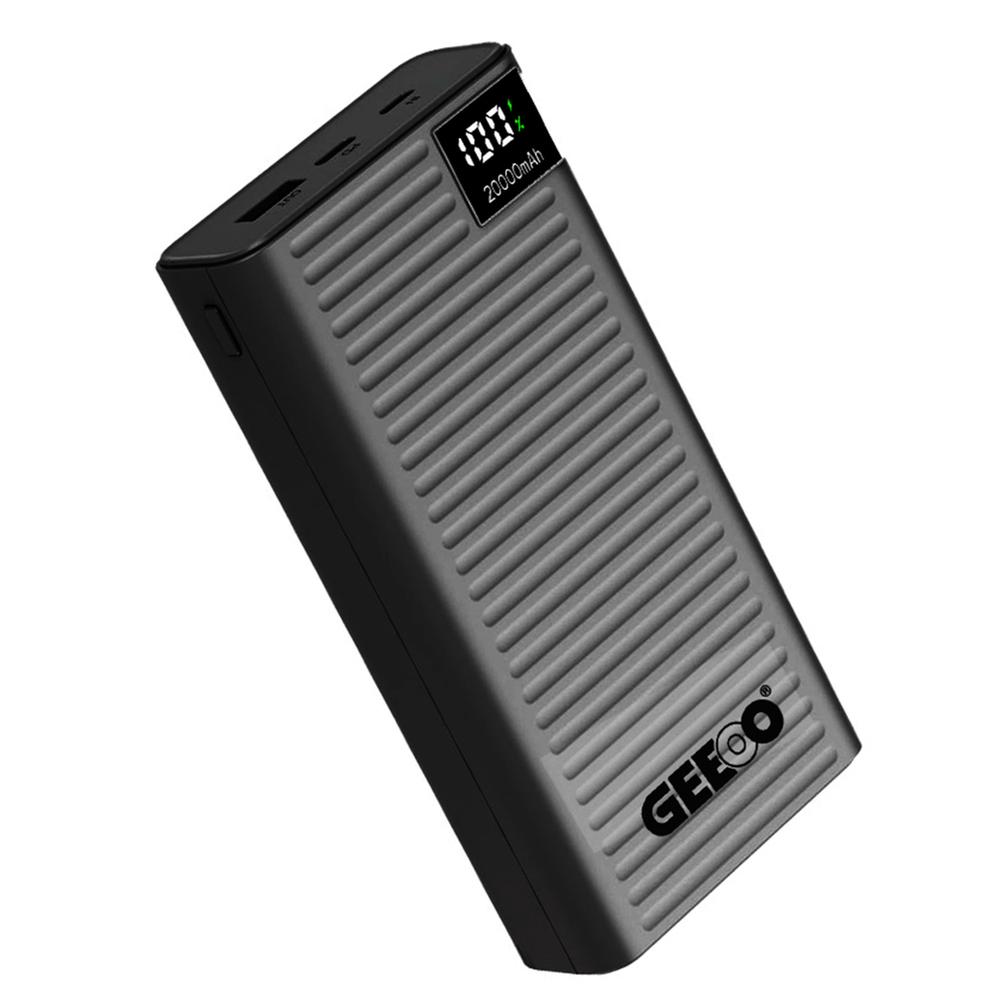 Geeoo P400 20,000mAh Power Bank-Black GEEOO