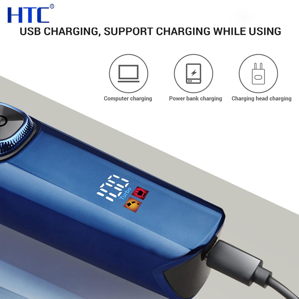 HTC Hair Clipper and Beard Trimmer for Men AT-588 HTC