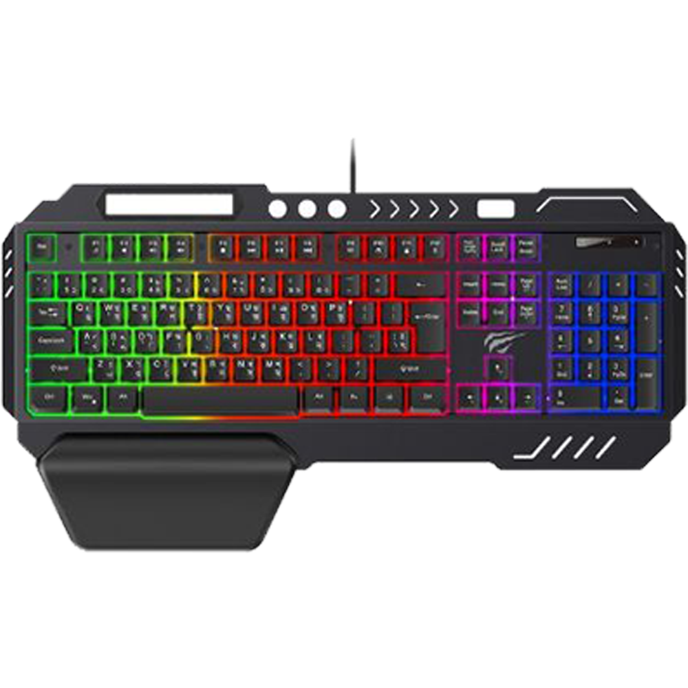 Havit Customizable Backlit Keyboard HAVIT Contour KB922L RGB Backlit Mechanical Keyboard White Chama Computers