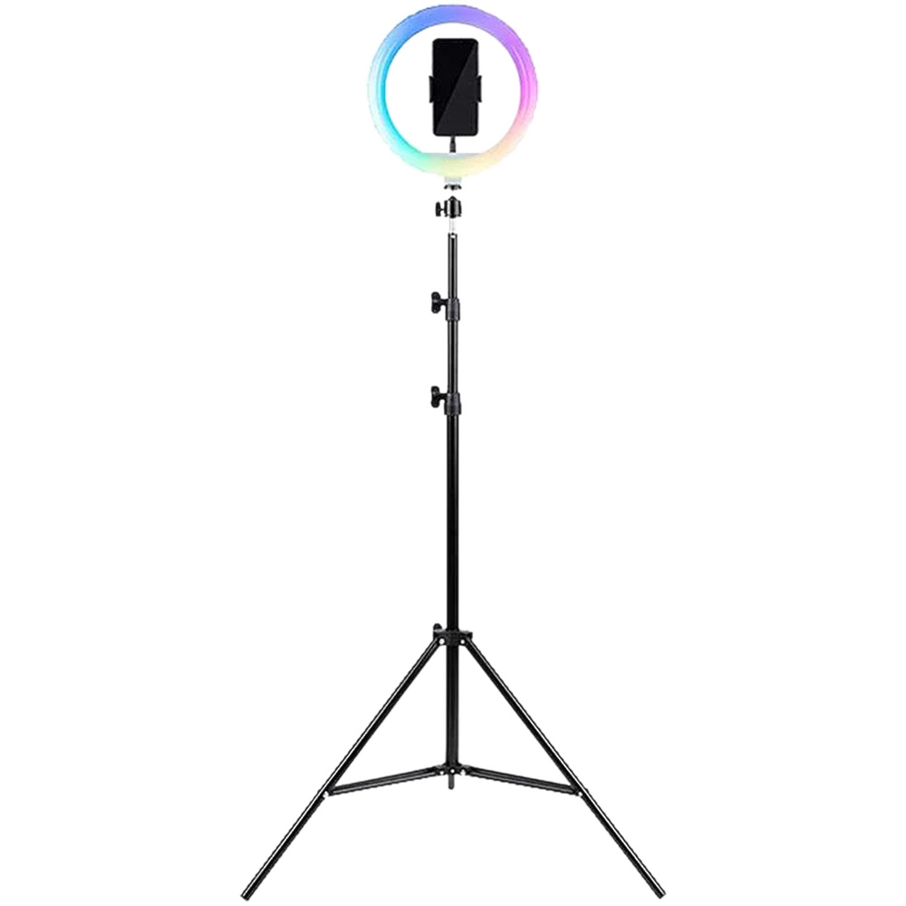 Havit Tripod With 10 Inches Rgb Ring Light For Live Streaming