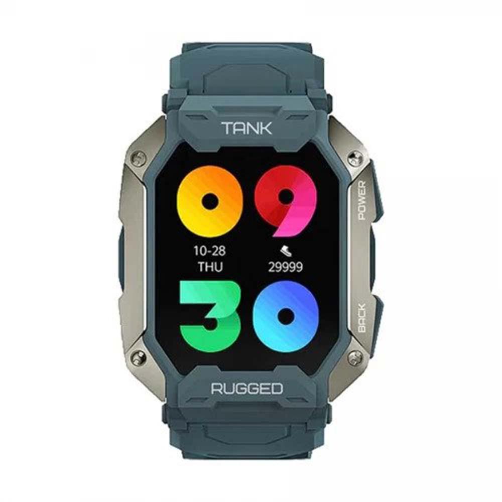 Kospet Tank M1 PRO Bluetooth Calling Waterproof Smartwatch-Blue