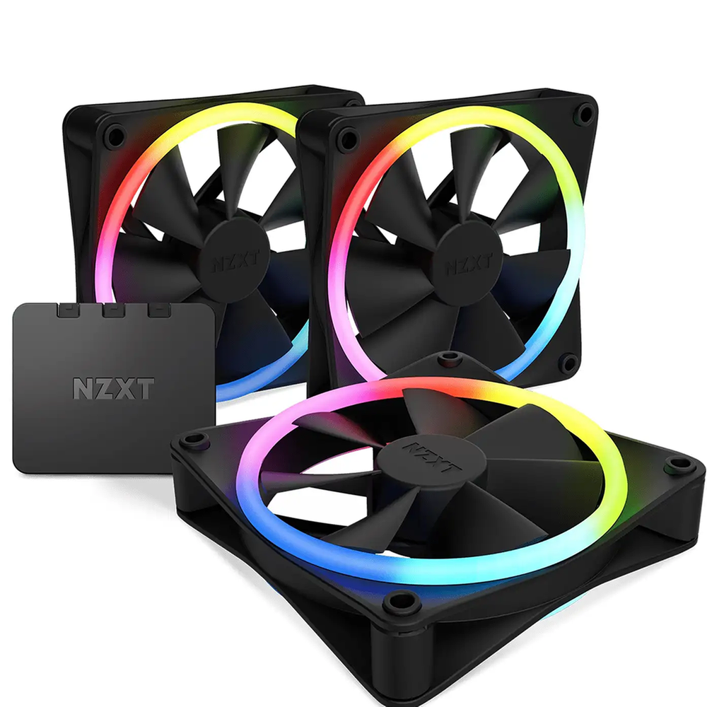 NZXT F120 RGB DUO Triple Pack - Dual-Sided Lighting | Rokomari