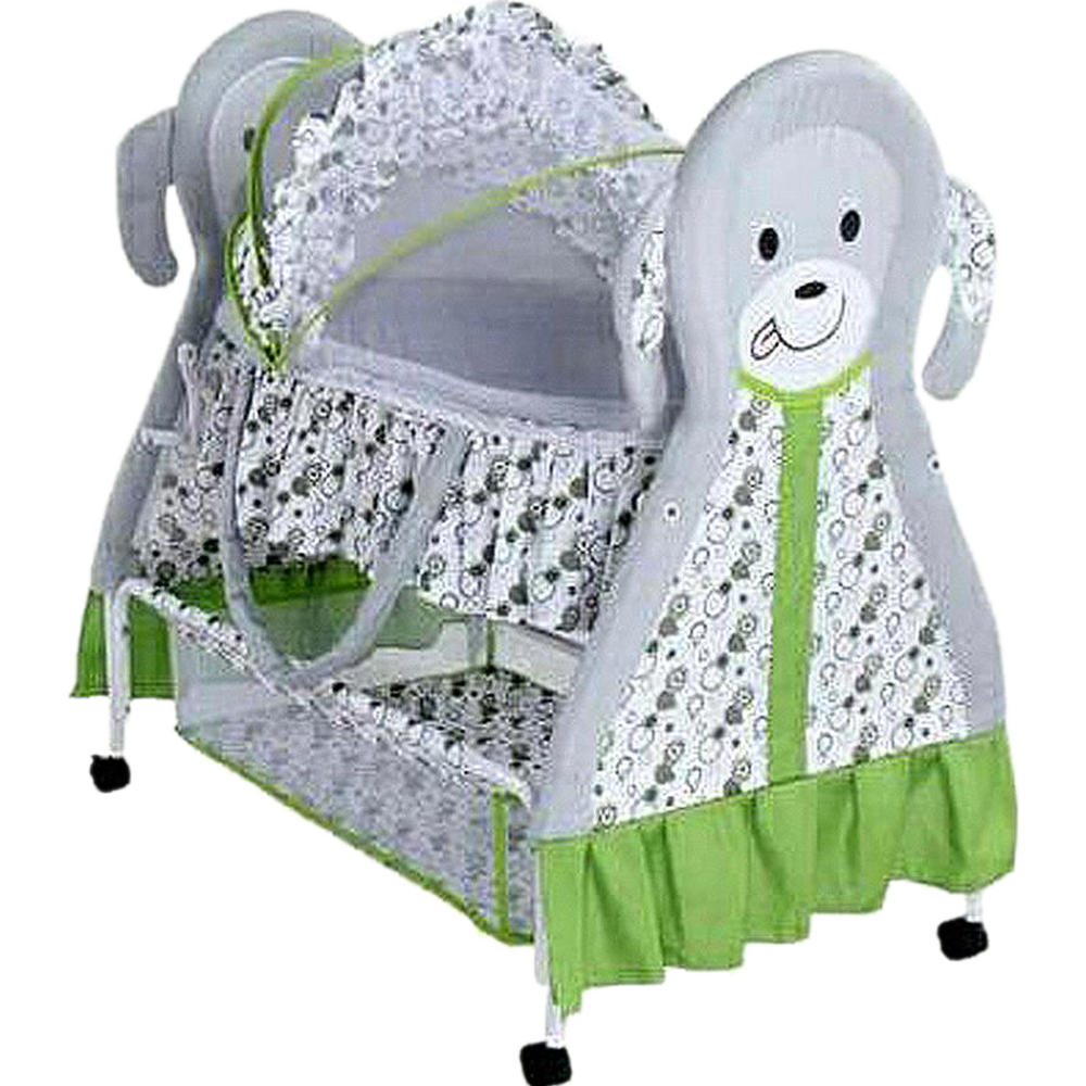 New Born Baby Swing Cradle Bed with Mosquito Net Canopy in