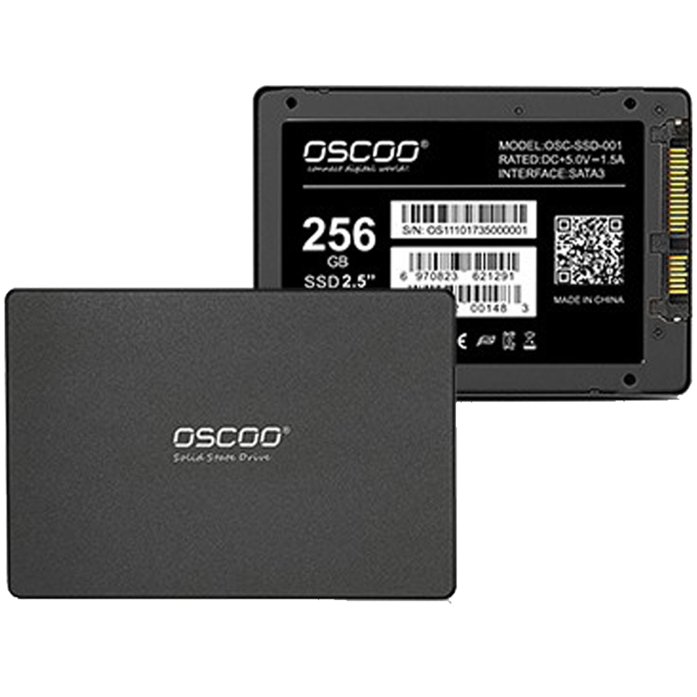 OSCOO inch SATA III Solid State Drive, 256 GB Internal SSD for