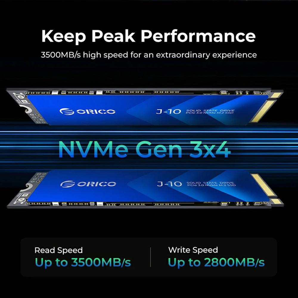 新品SSD2枚 ORICO J-10 1TB NVMe PCIe 3.0 SSD S19920af71b7a465ca86c8c76b0a15