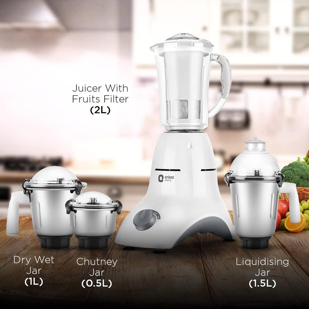 Orient Accord 750 Watts (4 Jars) Mixer Grinder Blender Juicer