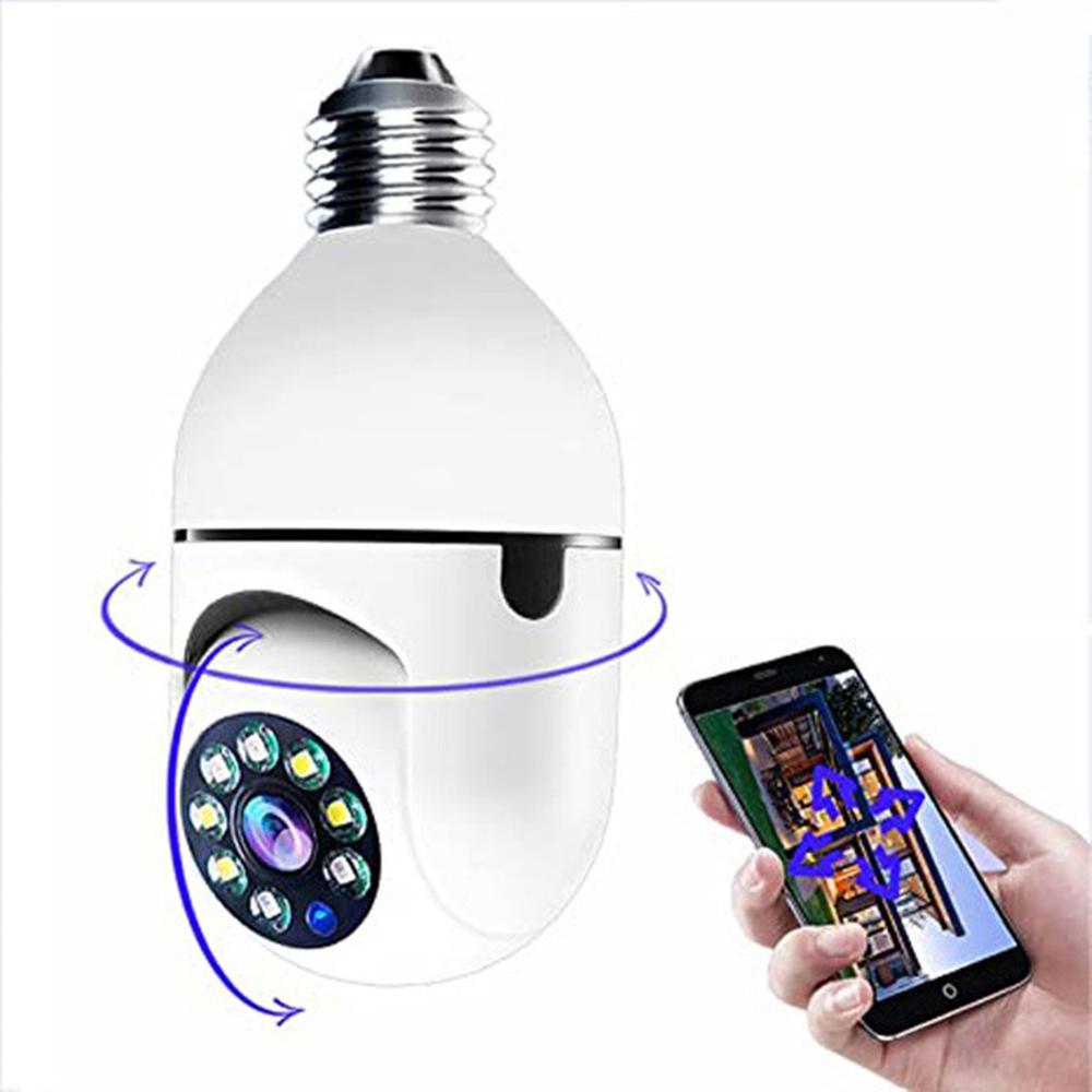 PTZ Bulb System 360 Degree WiFi Panorama IP Camera Non-Brand