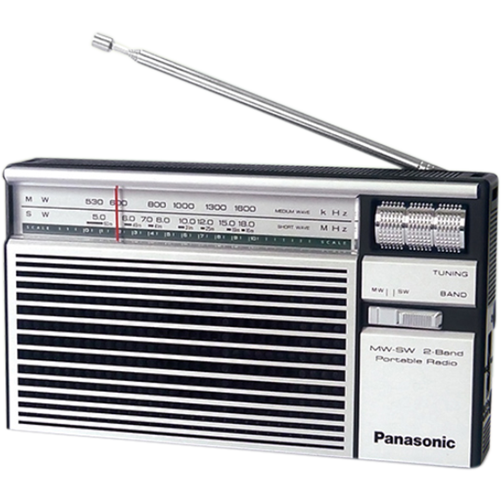 Panasonic R-218DD MW/SW 2 Band Portable Radio