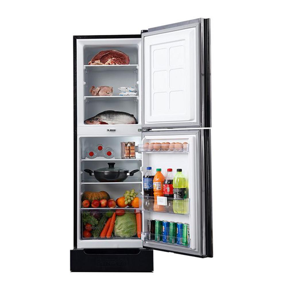 SINGER Top Mount Refrigerator | 200 Ltr | Red SRREF-SS300-FTDS200-RG