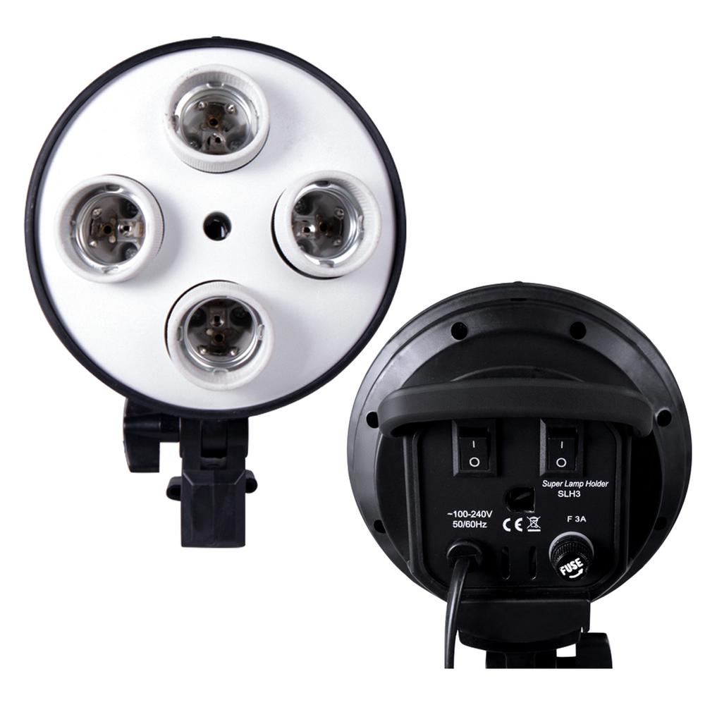 E27 Softbox Bulb Holder Softbox 4in1 Bulb Holder E27 Socket Wired