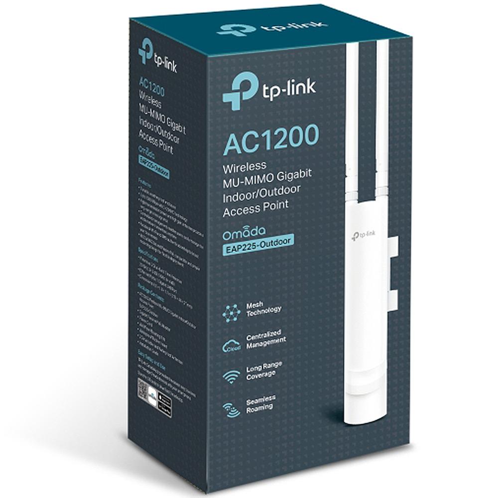 TP-Link EAP225-Outdoor AC1200 Indoor/Outdoor Dual-Band Wi-Fi