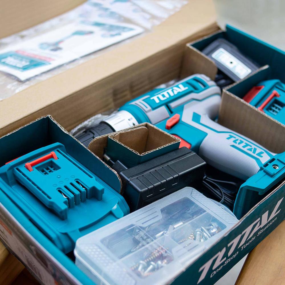 Total Lithium Ion Cordless Drill 20V TDLI20025 Total One-Stop