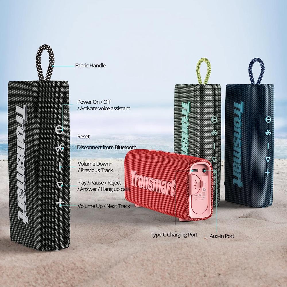 Tronsmart Trip 10w Bluetooth Speaker Blue Tronsmart