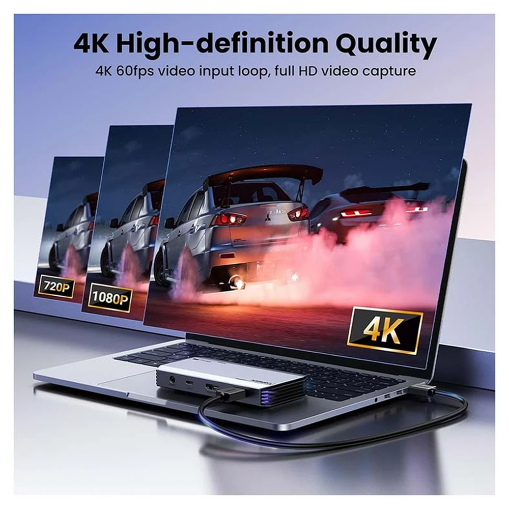 ＄HDMI Video Capture Card CM700 UGREEN 4K UGREEN CM700 25173 HDMI Capture Card - 4K 60Hz VRR | Rokomari