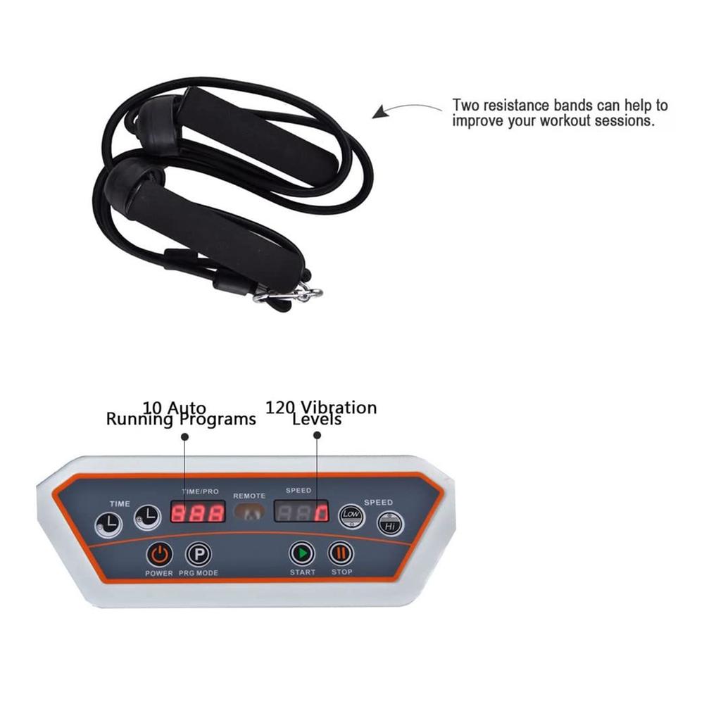 Crazy Fit Vibration Massage Machine 220V - 120 Speed Levels | Rokomari