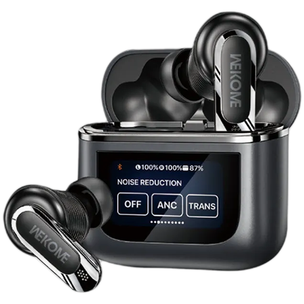 WEKOME S9 ワイヤレスイヤフォン ノイズキャンセリング WEKOME Beluga S9 Noise Cancelling Earbuds with LCD Screen