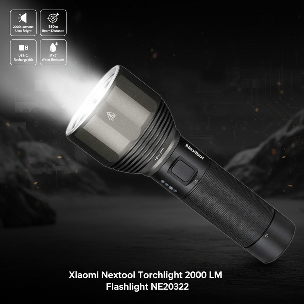Xiaomi Nextool Torchlight 2000 LM Flashlight NE20322