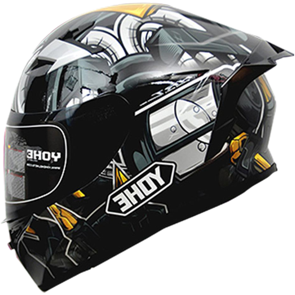 Yohe Black Grey Glossy 978-2-71 YOHE