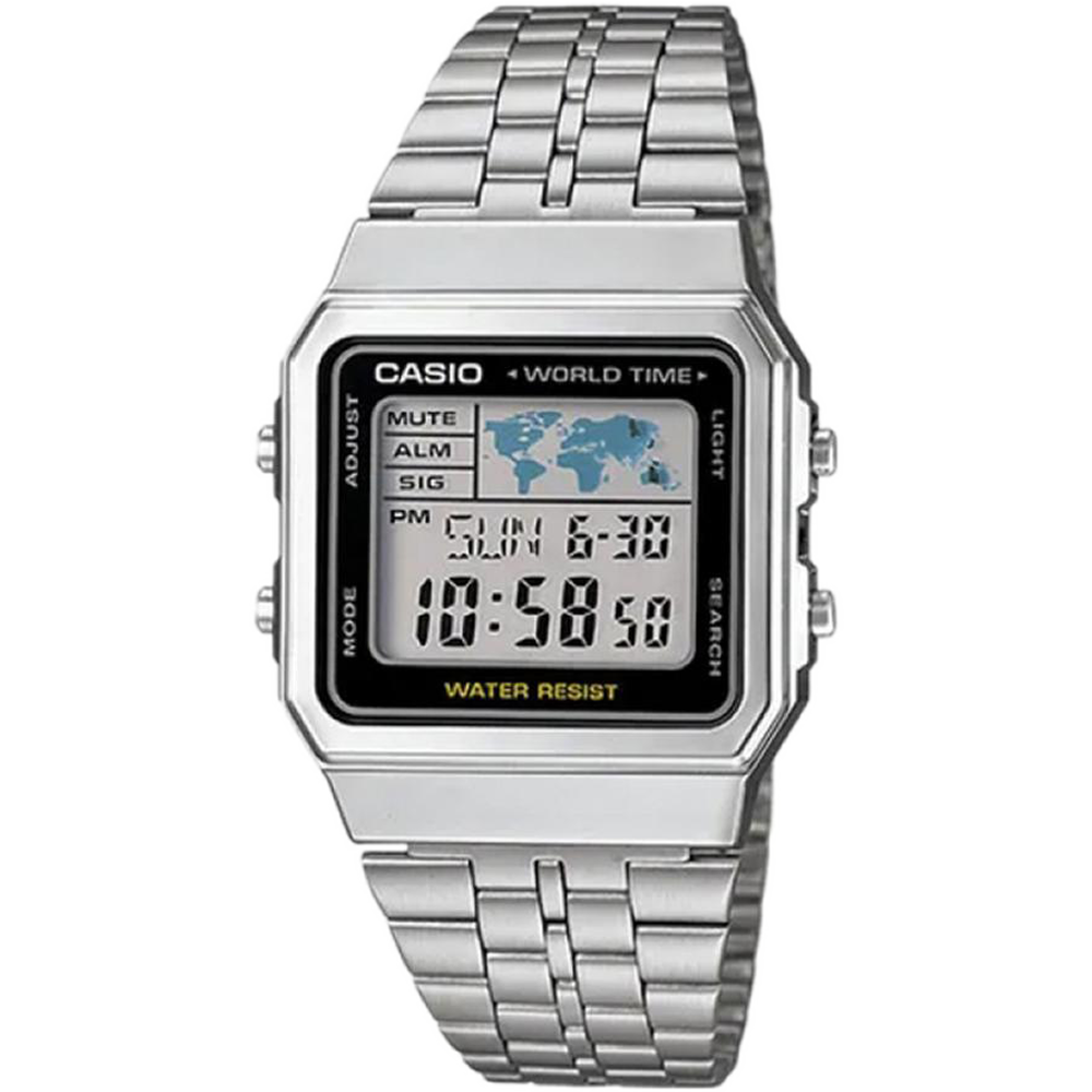 CASIO Vintage World Time Digital Dial Gent's Watch A500WA-1DF CASIO  Watch