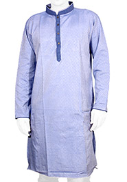 Light Slate Blue  Casual Short Panjabi (P134) image