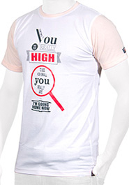 You Really High Men Cotton T-Shirt (TS116) image