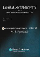 Law of Abandoned Property with Principles of Administrative Law image