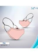 Turaag Protex Pink Face Mask For Women - 1 Pcs (Washable and reusable up to 25 times)