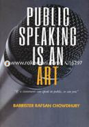 Public Speaking Is An Art image