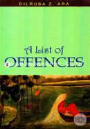 A List Of Offences image