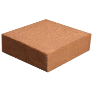100 Percent DRY Premium Coco Dust Block - 1 kg ± 150gm image