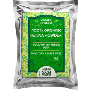 Vintage Corner 100 Percent Organic Premium Hair Color Henna Powder 100 gm image