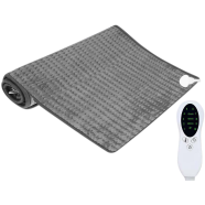 10 Level 120W Electric Heating Pad Timer for Shoulder Neck Back Spine Leg Pain Relief image