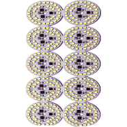 10PCS 18W DOB LED Light Driver Board MCPCB Bulb White (Pack of 10) image