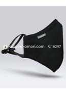 Fabrilife Premium 7 Layer cotton face Mask - Black Color