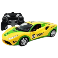 1:16 Racing Sports Mood Model Rechargeable Remote Control RC Car (car_rc_sprots_y_689s) - Yellow icon