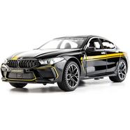 1/24 BMW M8 Toy Car, Alloy Diecast Race Collectible Pull Back Model Car with Sound and Light Toy Vehicle for Boys Gift (Black) image