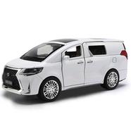 1:24 Luxury Lexus LM300h MPV Diecast Alloy Car Model M929M Simulation Vehicle 6 open Metal Toy Model Pull back Sound Light Racing Car image