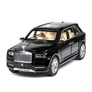 1:24 Rolls Royce Cullinan Diecast Metal Car Luxury SUV Alloy Model Car Simulation Sound Light Pull Back Car Toy For Kids Gift (cz113) image