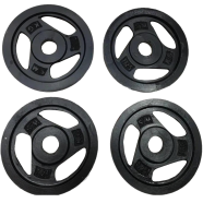 1.25kg Weight Plate - Black - 4 Pcs image