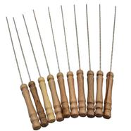 12 Pcs BBQ Stick - Brown and Silver icon