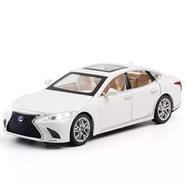 1:32 Lexus LS 500h Diecast Model Car Toy Boys Gifts Collection Display White image