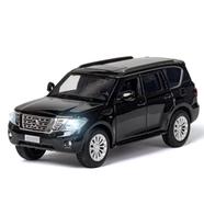 1:32 NISSAN PATROL Y62 V8 SUV Diecasts Car Toy Vehicles Metal Car 6 Doors Open Model Car Sound Light Fast 