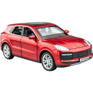 1:32 Porsche Cayenne Turbo Diecast Alloy Car Vehicles 6 Open Metal Car Model Car Sound Light Toys For Gift image