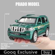 1:32 Toy Car TOYOTA LAND CRUISER Prado Metal Toy Alloy Car Diecasts Toy Vehicles Car Model 6 Doors Can Opened Toys For Children image
