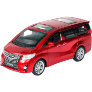 1:32 Toyota Alphard MPV Diecasts Car Simulation Steering Shock Toy Vehicles Metal Car 6 Doors Open Model Car Sound Light Toys For Children Gift -322217811 image