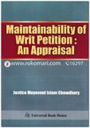 Maintainability of Writ Petition : An Appraisal image