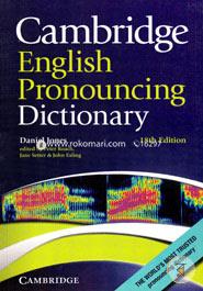 Cambridge English Pronouncing Dictionary image